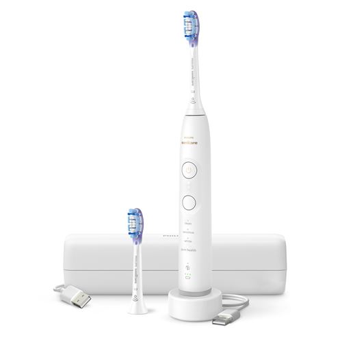 Brosse À Dents Électrique Rechargeable Philips Sonicare Hx7420/02 Blanc