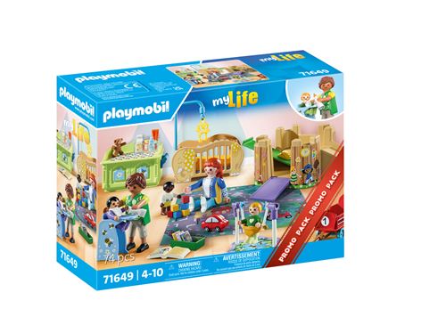 Playmobil My Life 71649 Assistante Maternelle Et Bébés