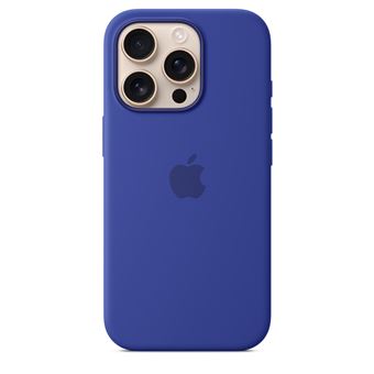 Coque en silicone avec MagSafe pour iPhone 16 Pro Outremer - 1