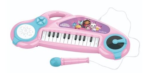 Piano électronique pour enfants Gabby et la maison magique avec effets lumineux et microphone 24 touches - vue 3