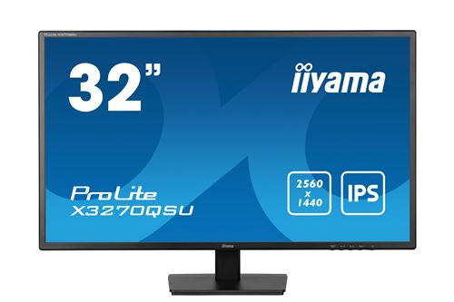 Ecran PC Iiyama ProLite X3270QSU-B1 32 WQHD Ecran PC Iiyama ProLite X3270QSU-B1 32 WQHD