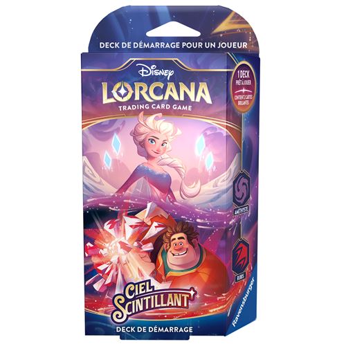 Ravensburger Disney Lorcana S5 : Starter Amethyste - Rubis
