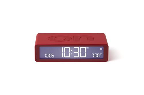 Radio-réveil Lexon Flip Classic Rouge