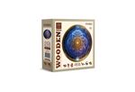 Puzzle en bois Trade Invaders Zodiaque Bleu Forme Ronde 250 Pièces