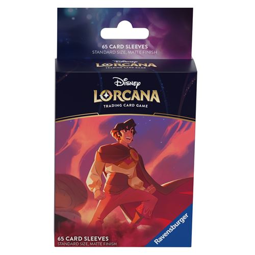 Carte à collectionner Ravensburger Disney Lorcana 65 Card Sleeves Aladdin