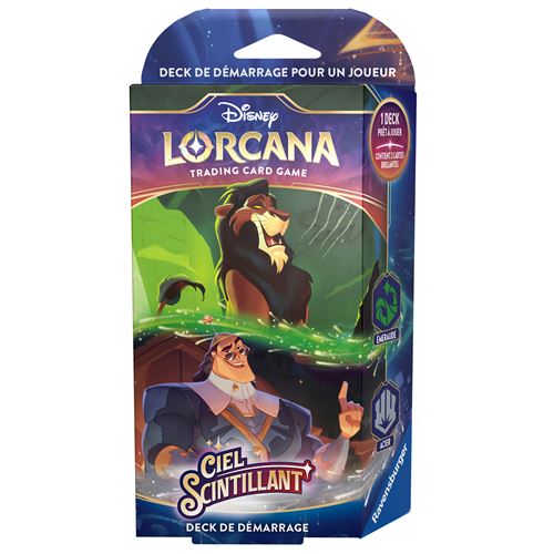 Ravensburger Disney Lorcana S5 : Starter Émeraude-Acier