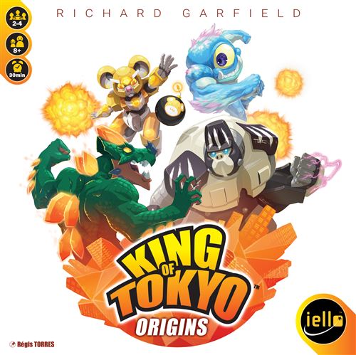 Jeu d'ambiance Iello King of Tokyo Origins