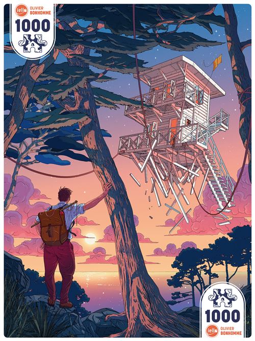 Puzzle 1000 pièces Iello Universe Lévitation
