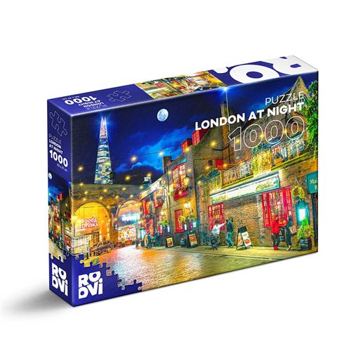 PUZZLE 1000P LONDRES BY NIGHT D-TOYS