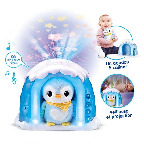 Veilleuse Vtech Baby P'tit Pingouin Nuit étoilée