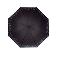 Isotoner Automatische 4-delige paraplu Papegaaien