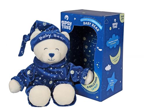 Gipsy Toys Baby Bear Glow In The Peluche Pour Enfant Brille Dans La Vendue en Boîte Cadeau 24 cm - vue 2