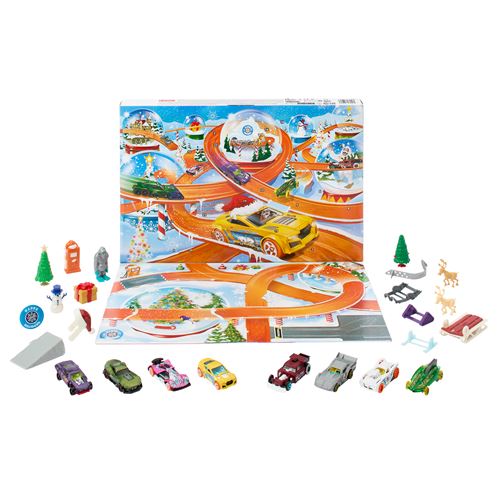 Véhicules Hot Wheels Calendrier De L'Avent