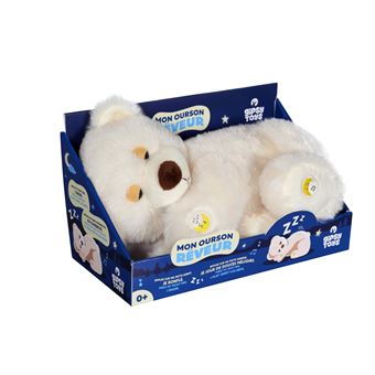 Peluche - Ourson reveur sonore - 30cm