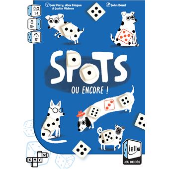 Jeu d'ambiance Iello Spots ou Encore - 1