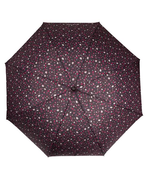 Parapluie 3 sections manuelle Isotoner Fleurs Arty