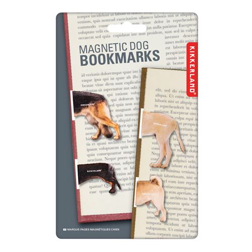Marque-page magnétique Kikkerland Chien