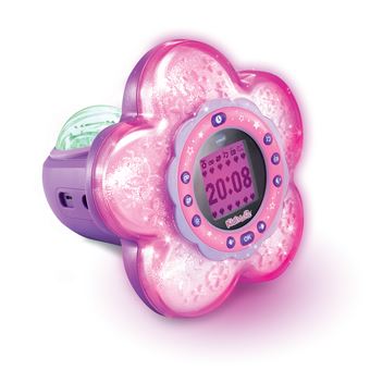 VTech KidiMagic Starlight – Réveil Enfant 9 En 1, Projection étoiles, Enceinte MP3, Jeux, Dès 6 Ans