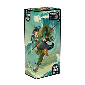 Puzzle 1000 pièces Iello Phosphorescent Glow in the Dark Sea Spirit