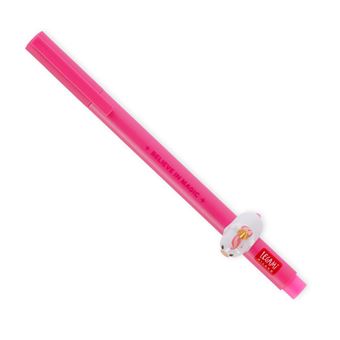 Stylo roller gel Legami Bijou Dino Rose Néon