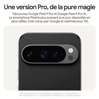Smartphone Google Pixel 9 Pro 6,3