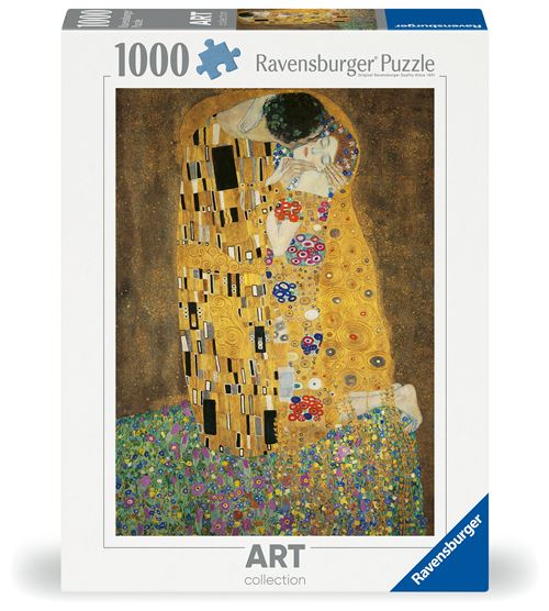 Puzzle 1000 Pièces Ravensburger Art Collection Le Baiser Gustav Klimt