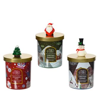 Bougie de Noël paraffine Kaemingk Modèle aléatoire - 1