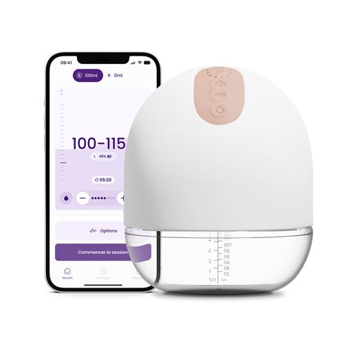 Tire lait Perifit mains libres Pump 24 cm