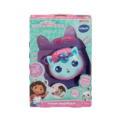 Vtech Multicolore Jeu Électronique Gabby Et La Maison Magique Console Magi'pocket