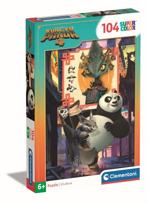 Clementoni 104-delige puzzel Kung Fu Panda