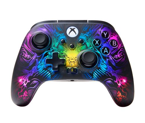 Manette sans fil PowerA Fusion Pro Lumectra pour PC Xbox 360 Xbox Series X et