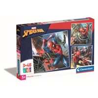 Coffret 3 puzzles 48 pièces Clementoni Marvel Spider-Man