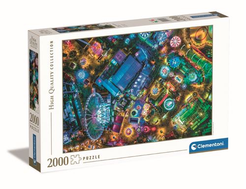 Puzzle 2000 pièces : Vue aérienne Clementoni Puzzles