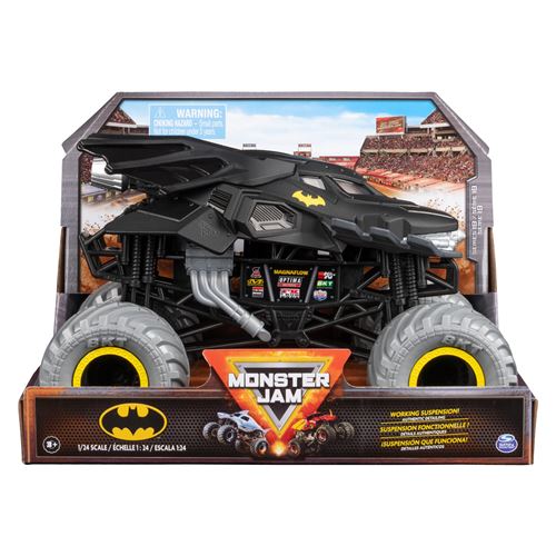 VÉHICULE BATMAN DIE CAST 1:24 Monster Jam
