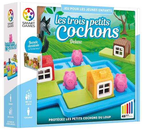 Jeu Éducatif Deluxe des Trois Petits Cochons Neuf - vue 3