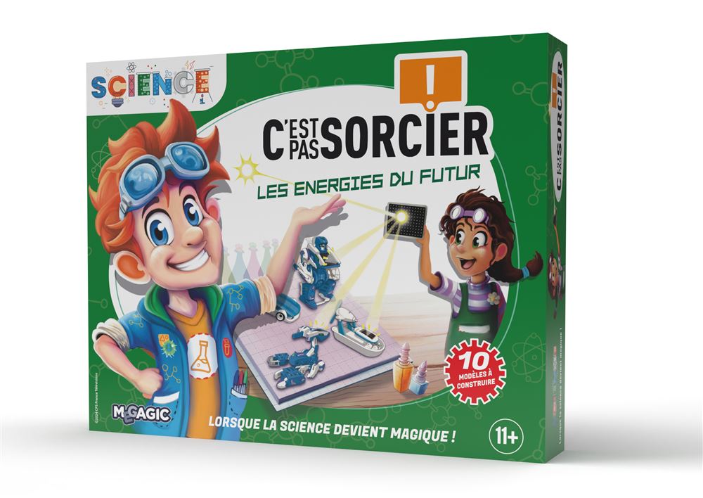 Aj693 Gege Coffret Sciences Futures Electricite Complet Tres Bon Etat
