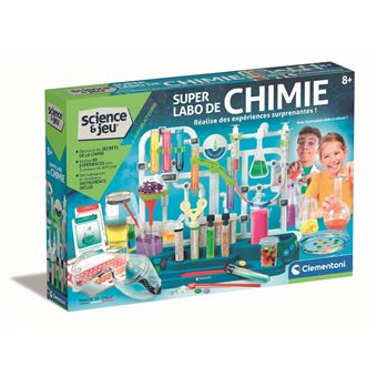 Jeu de sciences et d'expérience Clementoni Super labo de chimie - 1