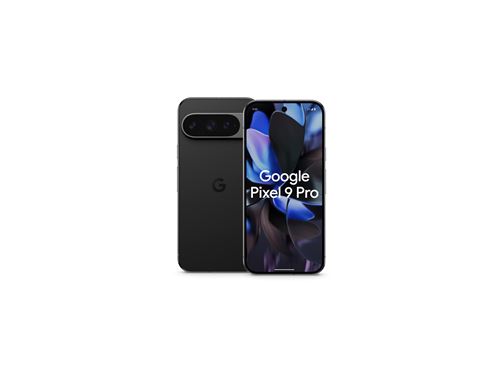 Google Pixel 9 Pro - 5G Smartphone - Dual-SIM - RAM 16GB / Interner Speicher 128GB - OLED-Display - 6,3 - 1280 x 2856 Pixel (120 Hz) - Triple-Kamera 50 MP, 48 MP, 48 MP - front camera 42 MP - Obsidian (GA05227-GB)