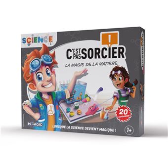Jeu de sciences et d'expérience Megagic C'est pas sorcier Coffret La magie de la matière - 1