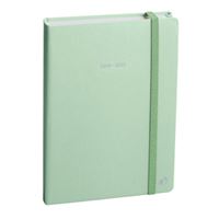 Agenda scolaire Quo Vadis Eurotextagenda Collection Pastel Multilingue Année 2025-2026 12 x 17 cm Vert