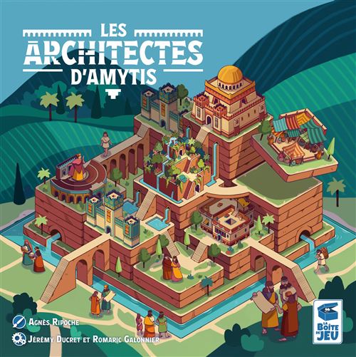 Jeu De Stratégie Les Architectes D'Amytis Blackrock – La Boîte De Jeu