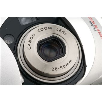 Canon Prima Super 90 WIDE - Appareil Photo Argentique Compact 35mm - Très Bon état - Argenté