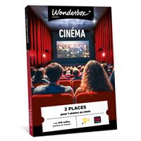 Coffret cadeau Wonderbox Séance de cinéma pour 2 personnes