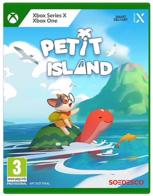 Pochette avant du jeu Petit Island Xbox