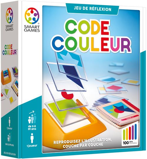 Jeu de stratégie Smartgames Code couleur