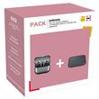 Pack Ecouteurs intra-auriculaires sans fil Samsung Galaxy Buds 3 avec réduction de bruit Argent + Chargeur sans fil rapide 15 W Graphite