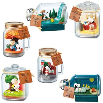 Figurines Rement Snoopy Terrarium Happiness with Snoopy
