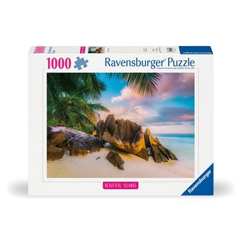 Puzzle 1000 pièces Ravensburger Les Seychelles Îles de rêve - 1