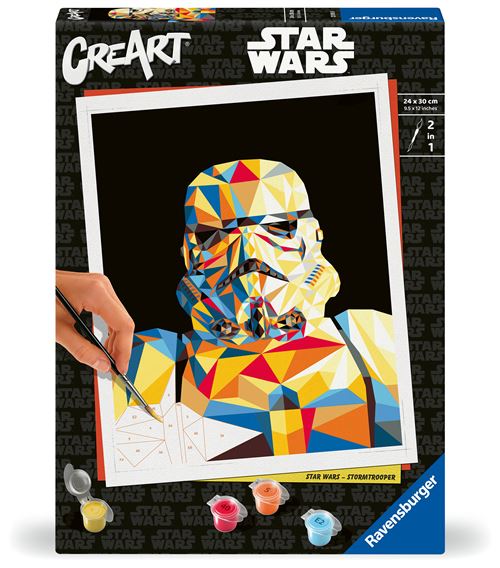 Ravensburger Star Wars Set de peinture par numéros Stormtrooper - vue 2