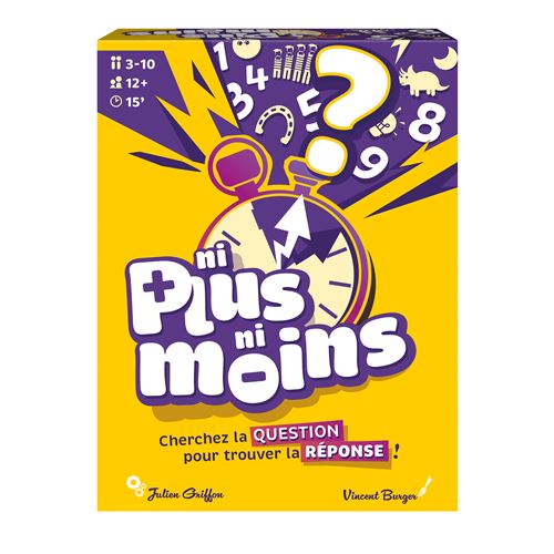 Jeu D’Ambiance Letheia Ni Plus Ni Moins